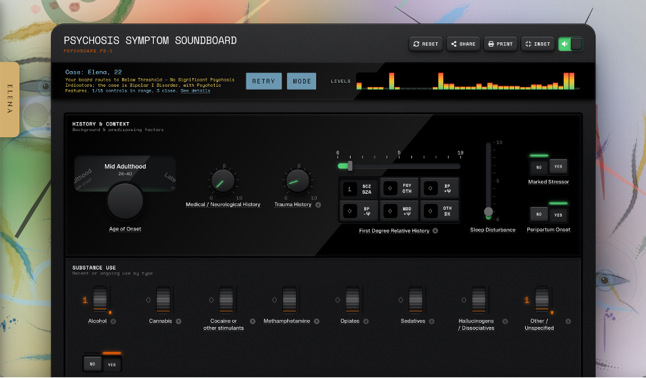 Psychboard Screenshot